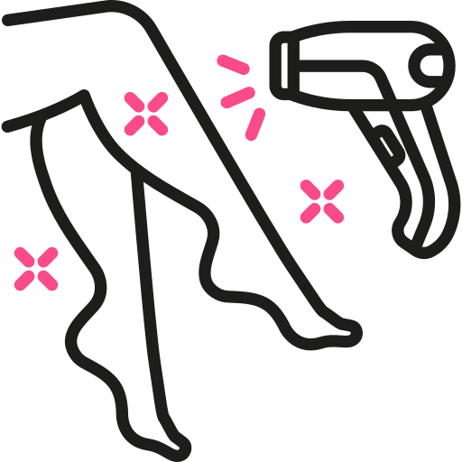 لیز موهای زائد 